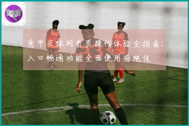 意甲买球网首页操作体验全指南：入口畅通功能全面使用感绝佳